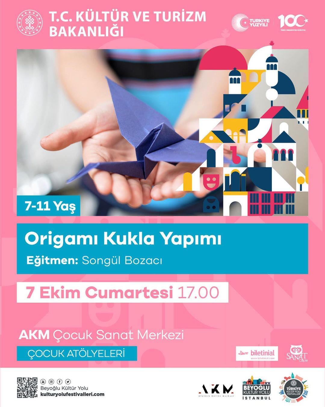 Beyoğlu Belediyesi - Origami Kukla Yapımı
